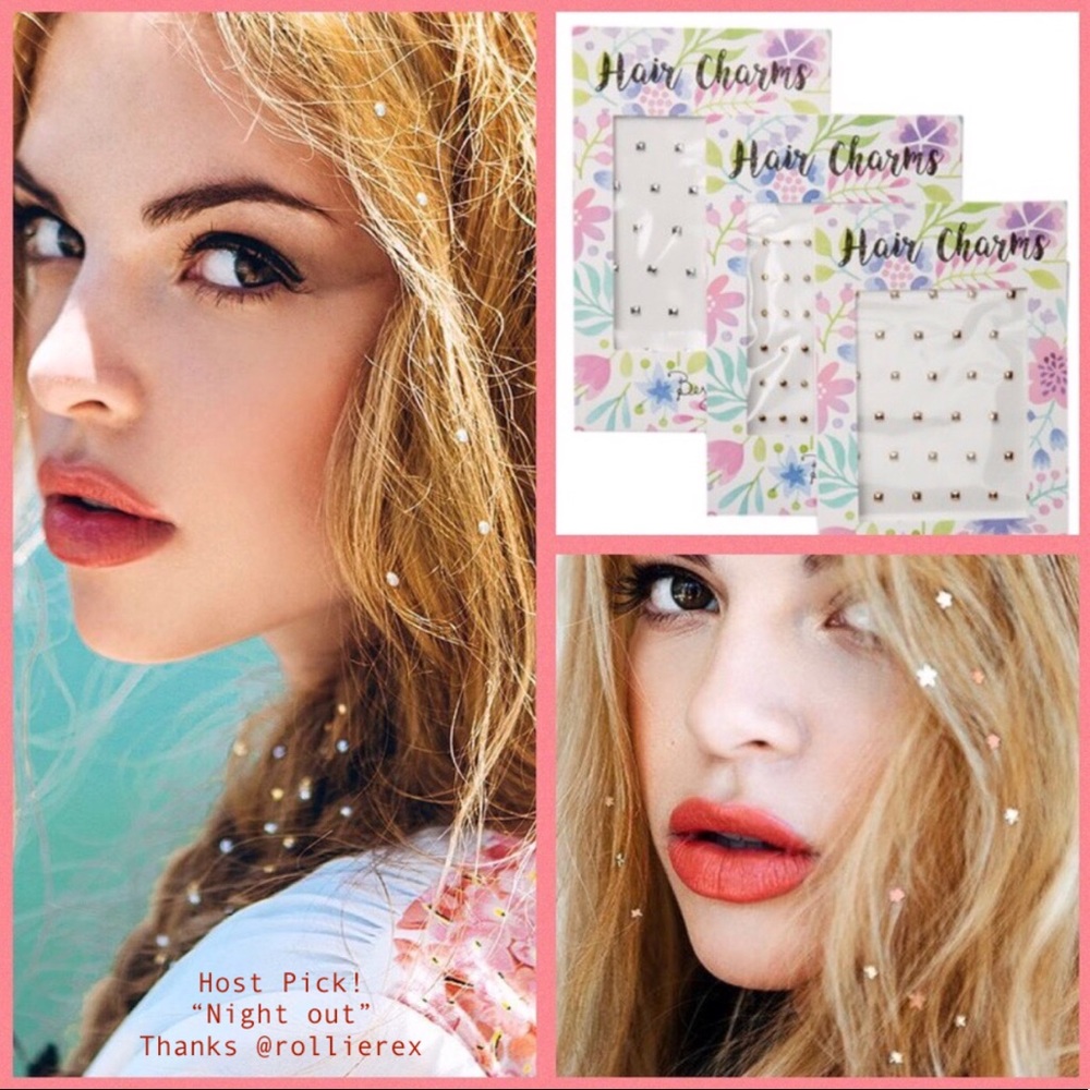 🆑💎 Hair Charms 💎 Berry • Pack of 3 •